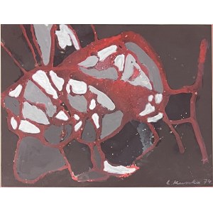 Lech Kunka ( 1920 - 1978), b/t, 1974