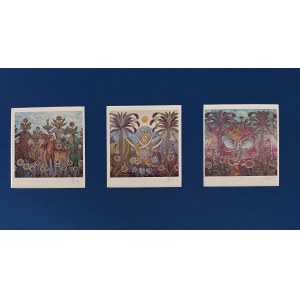 Jan Plaskocinski ( 1919 - 1993 ), Triptych