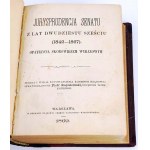 KAPUŚCIŃSKI - JURYSPRUDENCJA SENATU Z LAT DWUDZIESTU SZEŚCIU (1842-1867).