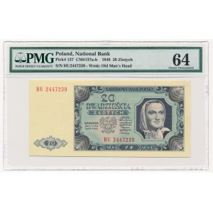 20 złotych 1948 -HU- PMG 64