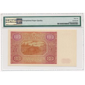 100 złotych 1946 -E- PMG 66 EPQ