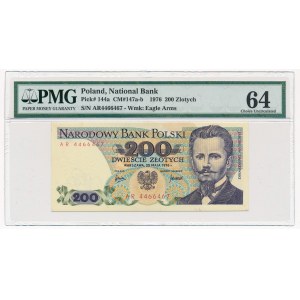 200 złotych 1976 -AR- PMG 64
