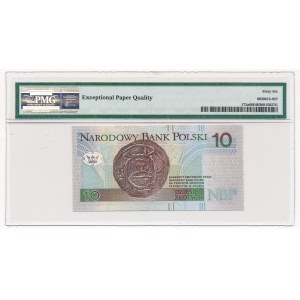 10 złotych 1994 -AC- PMG 66 EPQ - bardzo rzadka seria