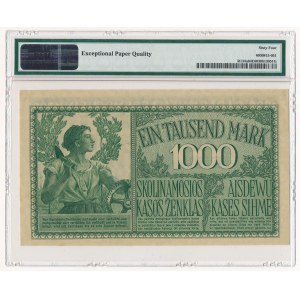 Kowno 1.000 marek 1918 6 cyfr - PMG 64 EPQ