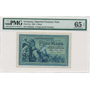 Germany - 5 mark 1904 - PMG 65 EPQ