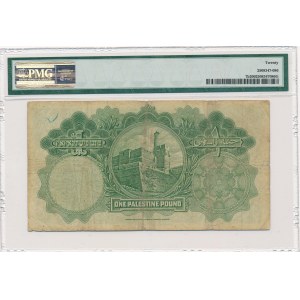 Palestine 1 pound 1929 - PMG 20 