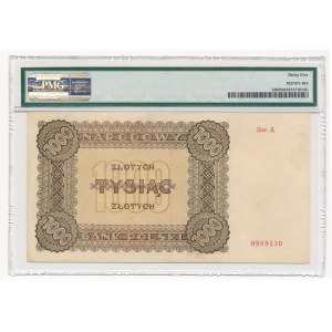 1.000 złotych 1945 -A- PMG 35