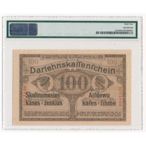 Kowno 100 marek 1918 - PMG 64