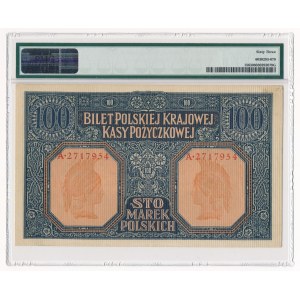 100 marek 1916 Generał - PMG 63 - atrakcyjna nota