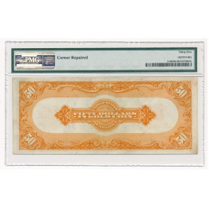 USA $50 Fifty Dollar 1913 Gold Certificate - PMG 35 