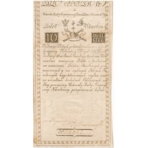 10 złotych 1794 -A- D&C Blauw - bardzo ładny