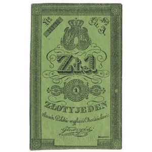 1 złoty 1831 Głuszyński - bardzo świeża