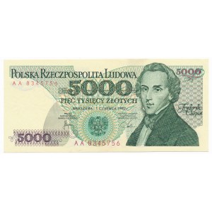5.000 złotych 1982 -AA-