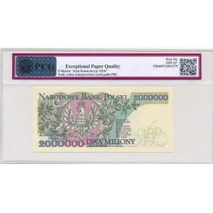 2 miliony złotych 1992 -A- Konstytucyjy- PCG 66 EPQ 