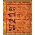 Pewex Bon Towarowy 50 centów 1960 WZÓR Ac 0000000 