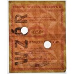 Pewex Bon Towarowy 50 centów 1960 WZÓR numeracja bieżąca