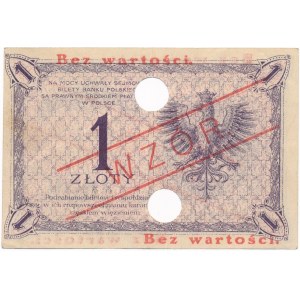 1 złoty 1919 WZÓR S.36 B 