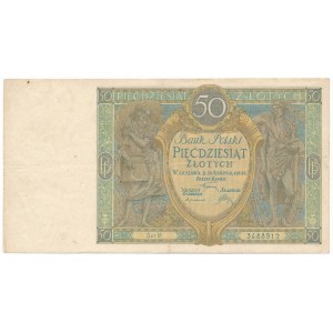 50 złotych 1925 Ser.M 