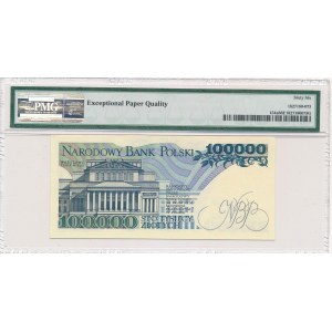 100.000 złotych 1990 -CC- PMG 66 EPQ