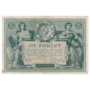 Austria 5 gulden 1881