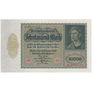 Niemcy - 10.000 marek 1922