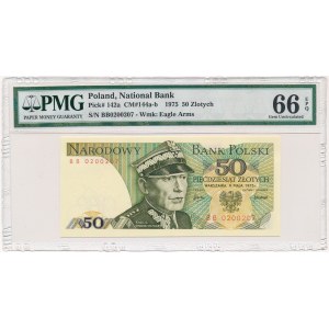 50 złotych 1975 -BB- PMG 66 EPQ