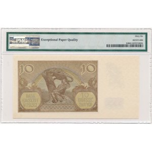 10 złotych 1940 -A- PMG 66 EPQ - rzadka pierwsza seria 