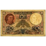 10 złotych 1924 - II EM B - PMG 35 - bardzo ładny