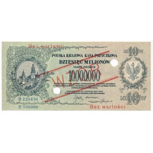 10 milionów marek 1923 WZÓR -B-