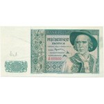 50 złotych 1939 -A 000000- PRÓBA DRUKU z innym znakiem wodnym - UNIKAT