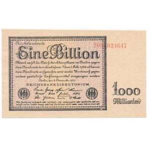 Germany - 1 billion mark 1923