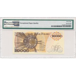 20.000 złotych 1989 -C- PMG 68 EPQ - rewelacyjna ocena