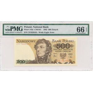 500 złotych 1982 -CS- PMG 66 EPQ