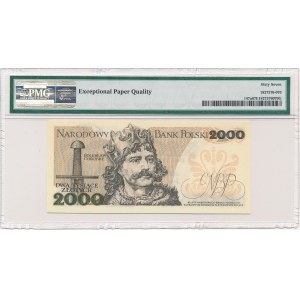 2.000 złotych 1977 -D- PMG 67 EPQ