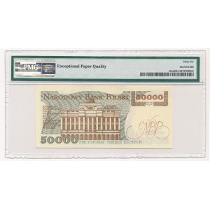 50.000 złotych 1989 -W- PMG 66 EPQ