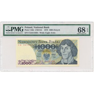 1.000 złotych 1979 -CG- PMG 68 EPQ