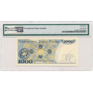 1.000 złotych 1975 -AC- PMG 67 EPQ - rzadka seria