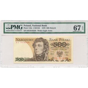 500 złotych 1979 -BS- PMG 67 EPQ