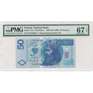 50 złotych 1994 -DU- PMG 67 EPQ