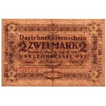 Kowno 2 marki 1918 -A- PMG 58 EPQ - najrzadszy nominał
