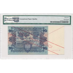 10 złotych 1928 Wzór - A★1234567 - PMG 65 EPQ - RZADKI