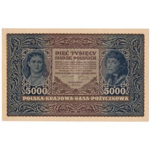 5.000 marek 1920 - III Serja C - najrzadszy wariant
