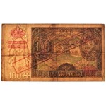 100 złotych 1934(9) -AL- z nadrukiem