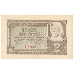 2 złote 1940 -D-