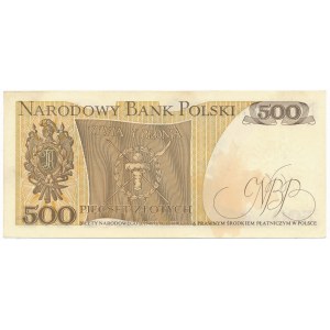 500 złotych 1974 -N- rzadka seria 