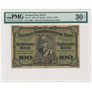 German East Africa - 100 Rupien 1905 - PMG 30 