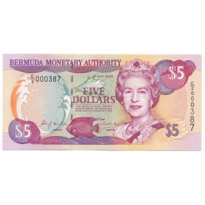 Bermuda 5 dollars 2000