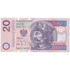 20 złotych 1994 -FW-