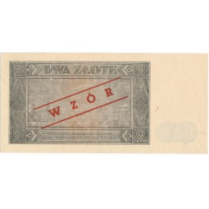 2 złote 1948 WZÓR -BN- RZADKI 