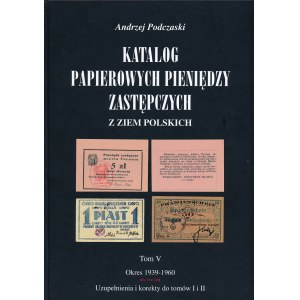 Podczaski Andrzej - Poznańskie Tom V, Uzupełnienia i korekty - Pierwsze wydanie